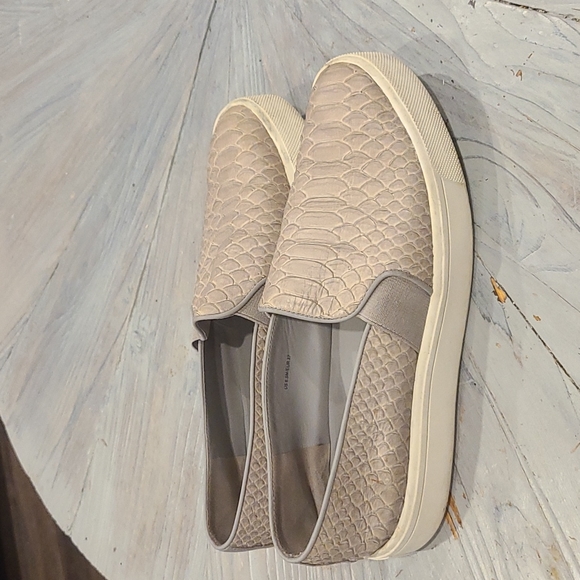 Vince Preston snakeskin grey slip on Sneakers - Picture 5 of 9